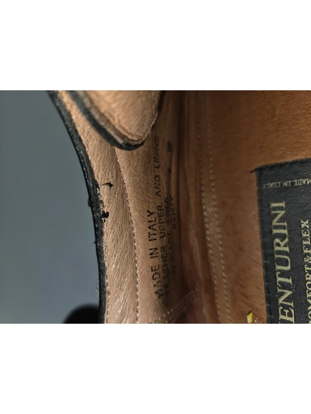 Venturini Comfort & Flex Leather Cap Toe Oxford Shoes Men’s 9 W SB2